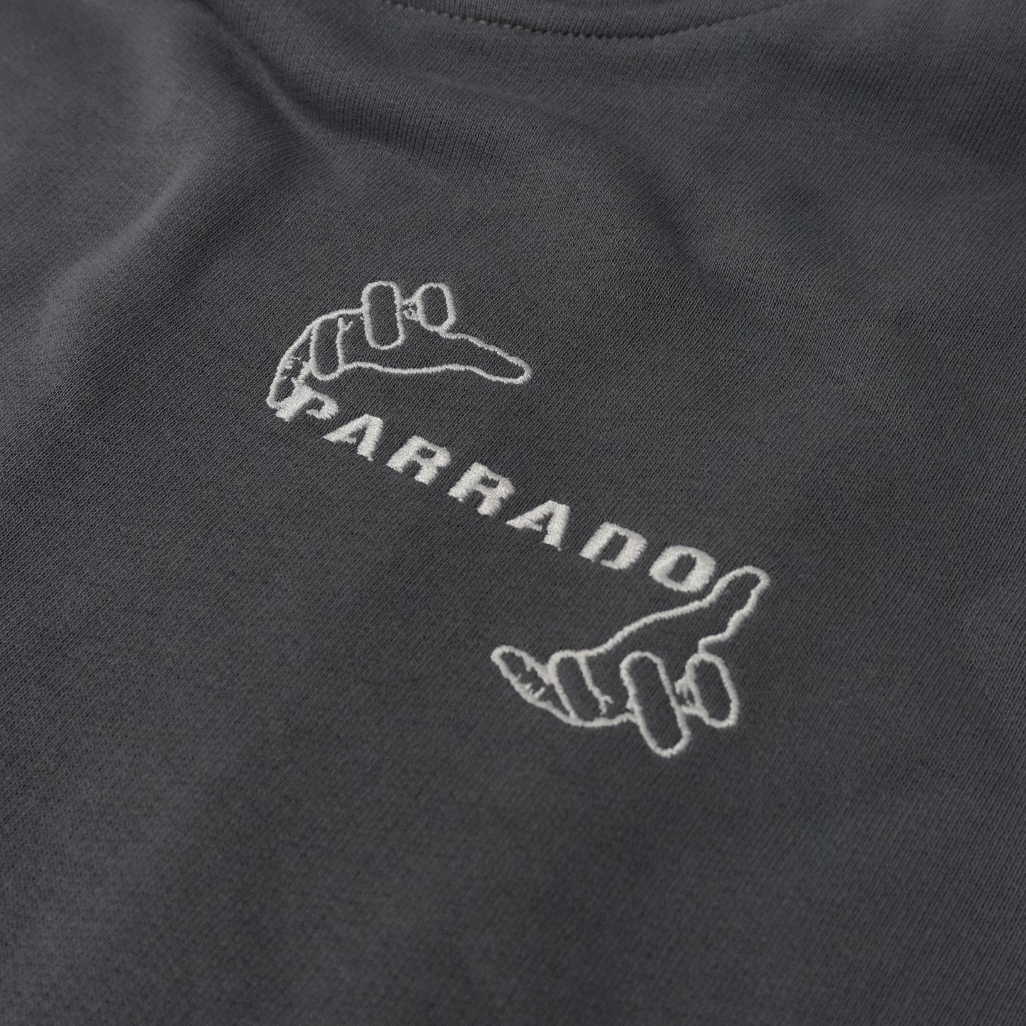 Embroidered Chest Logo Hoodie